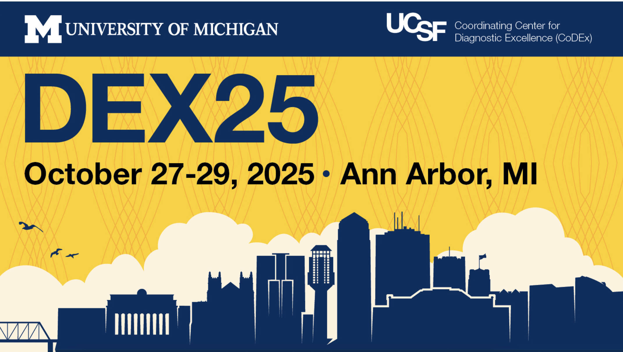 DEX25 Ann Arbor conference banner