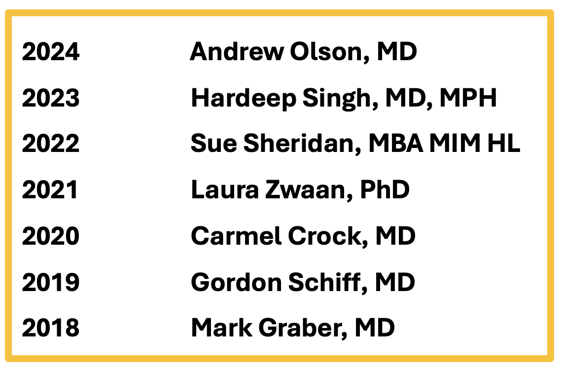 Past Recipients